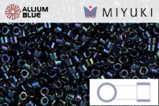 MIYUKI Delica® Seed Beads (DB0761) 11/0 Round - Matte Opaque Gray