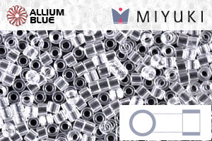 MIYUKI Delica® Seed Beads (DB0141) 11/0 Round - Crystal - Haga Click en la Imagen para Cerrar
