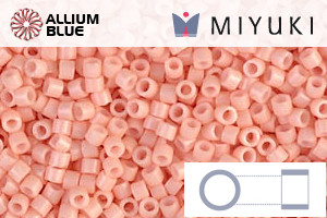 MIYUKI Delica® Seed Beads (DB0206) 11/0 Round - Opaque Salmon - 關閉視窗 >> 可點擊圖片