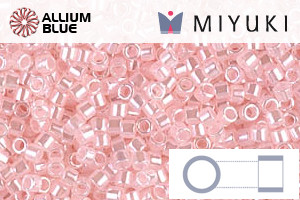 MIYUKI Delica® Seed Beads (DB0234) 11/0 Round - Baby Pink Ceylon - 关闭视窗 >> 可点击图片