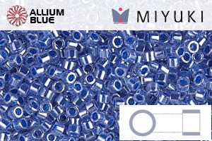 MIYUKI Delica® Seed Beads (DB0243) 11/0 Round - Blue Ceylon