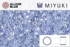 MIYUKI Delica® Seed Beads (DB0257) 11/0 Round - Sky Blue Ceylon - 關閉視窗 >> 可點擊圖片