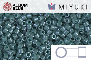 MIYUKI Delica® Seed Beads (DB0264) 11/0 Round - Opaque Mallard Luster - 关闭视窗 >> 可点击图片