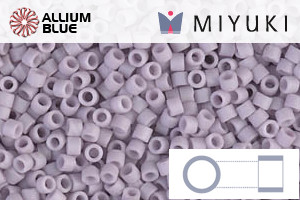 MIYUKI Delica® Seed Beads (DB0356) 11/0 Round - Matte Opaque Light Mauve - 關閉視窗 >> 可點擊圖片