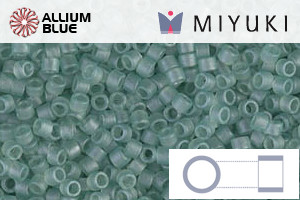 MIYUKI Delica® Seed Beads (DB0385) 11/0 Round - Matte Sea Glass Green - Haga Click en la Imagen para Cerrar