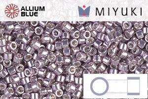 MIYUKI Delica® Seed Beads (DB0429) 11/0 Round - Galvanized Mauve