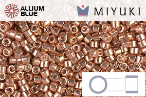 MIYUKI Delica® Seed Beads (DB0434) 11/0 Round - Galvanized Muscat - 關閉視窗 >> 可點擊圖片