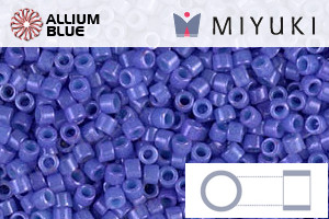 MIYUKI Delica® Seed Beads (DB0661) 11/0 Round - Dyed Opaque Bright Purple - 关闭视窗 >> 可点击图片