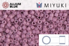 MIYUKI Delica® Seed Beads (DB1521) 11/0 Round - Matte Opaque Pale Yellow AB
