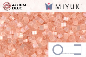 MIYUKI Delica® Seed Beads (DB0824) 11/0 Round - Light Peach Silk Satin - 關閉視窗 >> 可點擊圖片