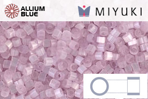 MIYUKI Delica® Seed Beads (DB0833) 11/0 Round - Pale Orchid Silk Satin - 關閉視窗 >> 可點擊圖片