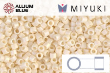 MIYUKI Delica® Seed Beads (DB1582) 11/0 Round - Matte Opaque Canary