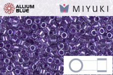 MIYUKI Delica® Seed Beads (DB0205) 11/0 Round - Light Caramel Ceylon