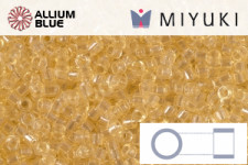 MIYUKI Delica® Seed Beads (DB1890) 11/0 Round - Transparent Sky Blue Luster