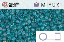 MIYUKI Delica® Seed Beads (DB1210) 11/0 Round - Silver Lined Azure