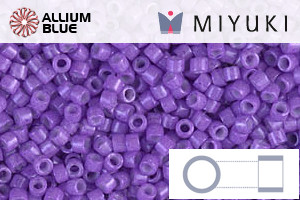MIYUKI Delica® Seed Beads (DB1379) 11/0 Round - Dyed Opaque Red Violet - 關閉視窗 >> 可點擊圖片