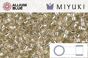 MIYUKI Delica® Seed Beads (DB1432) 11/0 Round - Silverlined Pale Yellow - 关闭视窗 >> 可点击图片
