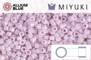 MIYUKI Delica® Seed Beads (DB1494) 11/0 Round - Opaque Pale Rose