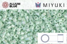 MIYUKI Delica® Seed Beads (DB1844) 11/0 Round - DURACOAT Galvanized Dark Mint Green