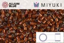 MIYUKI Delica® Seed Beads (DB0411) 11/0 Round - Galvanized Apricot Gold