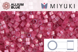 MIYUKI Delica® Seed Beads (DB1807) 11/0 Round - Dyed Rose Silk Satin - 关闭视窗 >> 可点击图片