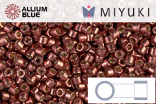 MIYUKI Delica® Seed Beads (DB2123) 11/0 Round - Duracoat Op Fennel