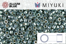 MIYUKI Delica® Seed Beads (DB2127) 11/0 Round - Duracoat Op Spruce