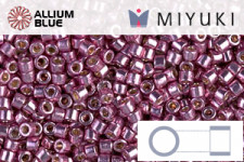 MIYUKI Delica® Seed Beads (DB2128) 11/0 Round - DURACOAT Op Nile Blue