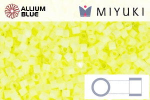 MIYUKIデリカビーズ (DB1857) 11/0 丸 - Luminous Silk Lemon Ade - ウインドウを閉じる