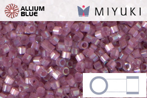 MIYUKI Delica® Seed Beads (DB1880) 11/0 Round - Silk Boysenberry AB - 关闭视窗 >> 可点击图片