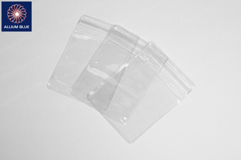 PVC Plastic Bag, Soft and Thick PVC, Clear, 5 x 7cm - Click Image to Close