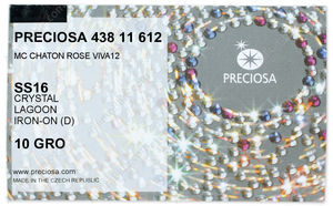 PRECIOSA Rose VIVA12 ss16 crystal HF Lag factory pack