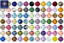 Swarovski Bicone Bead 4mm - Mix Color Lot