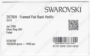 SWAROVSKI 2078/H SS 20 JET A HF SR factory pack