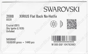 SWAROVSKI 2088 SS 20 CRYSTAL SKY_I factory pack