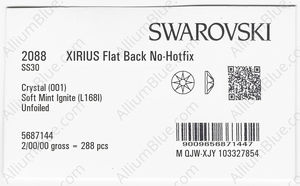SWAROVSKI 2088 SS 30 CRYSTAL SMINT_I factory pack