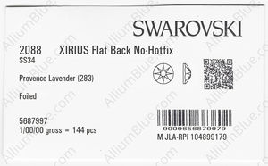 SWAROVSKI 2088 SS 34 PROVENCE LAVENDER F factory pack